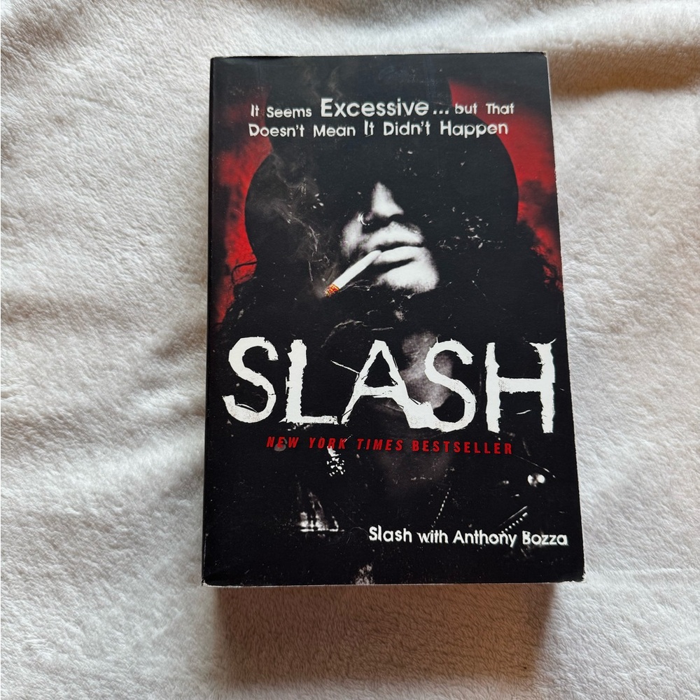 Slash by Anthony Bozza - Black Cover Edition